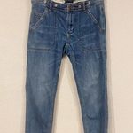 Anthropologie Pilcro High-Rise Slim Boyfriend Jeans Size 27 Petite EUC Photo 1