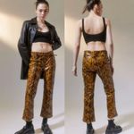 Urban Outfitters NWOT Leah Faux Leather Snake Print Pant Photo 1