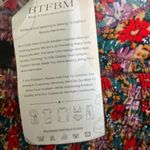 Btfbm LongSleeve Floral Red Tiered Stretch short Boho Cottagecore Women dress XL Size undefined Photo 8