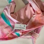 frankie's bikinis Frankie’s Bikinis Rare Kendall Trippy Multicolor Tie Shoulder Bikini Swim Top S Photo 6