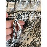 Chico's 100% Linen Pants Size XL Crop Pullon Multi Print Photo 4