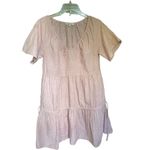 Madewell Linen Blend Lorelei Mini Dress Pale Pink Size S Photo 5