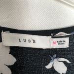 Lush Clothing Lush Floral Short Sleeve Women's Jumpsuit Size Medium Photo 2