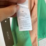 J Crew High Rise Bikini Bottom Womens Medium Swimsuit Kelly Green 80s Beach Photo 4