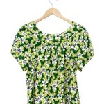 Vintage Hawaiian Reserve Green Floral Muumuu Dress Size Large Made in Hawaii USA Photo 8