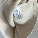 We The Free Free People  Cream Asymmetrical Tank Top Ribbed Small Photo 3