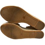 Tory Burch Frieda Espadrille Sandal Pink Blush Stripe Tan 57331 Size 6.5 - $258 Photo 5