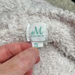 Shop The Mint Teddy Sherpa Pullover Sweater in Light Blush Pink Small Photo 5