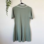 Hatch Erin Polo Sweater Dress Sz L Green Photo 2