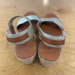 Tommy Bahama  Sakura Wedge Espadrille Sandals Gold Metallic Ankle Strap Shoes 6.5 Photo 3