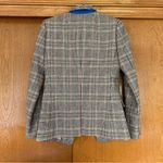 J.Crew Regent Brown Tan Plaid Wool Blazer Size 2 Preppy Academia Office Work Photo 13