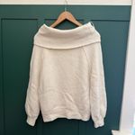 Free People Echo Beach Cowl Neck Sweater In Ivory Photo 3