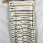 Caslon  Embroidered Stripe V Neck Tank size Large Photo 4