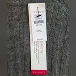 Talbots  100% Cashmere Mock Neck Sweater Cable Knit Army Green Size XL P NEW Work Photo 3