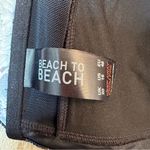 Beach to Beach Black Floral Bikini Bathing Suit Top 16 Photo 1