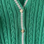 Saylor Marisole Dress Emerald Green Cardigan / Mini Dress Photo 2