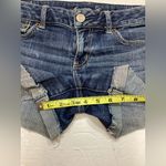 American Eagle  Outfitters women’s dark wash cuffed denim shorts. Size 6 Photo 8