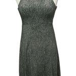 Athleta Santorini Thera Dress Womens XS Mojave Olive Abstract Fit Flare Travel Photo 0