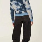 The Kooples Blue and Gray Colorblock Alpaca Blend Sweater Size 1/Small Photo 2