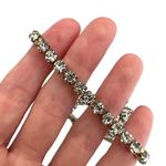 GRLFRND  - Courtney Rhinestone Belt in Silver Photo 1