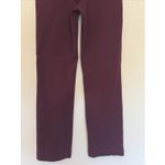 Loft Maroon Burgundy Wine Stretch Ponte Ankle Pants Office Workwear Womens XS Photo 5