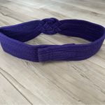 Vintage purple knotted belt Photo 3