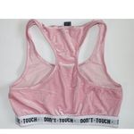 Forever 21 Pink Velvet Sports Bra Photo 5