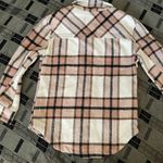 RSQ Womens Tonal Woven Plaid Shacket Photo 7