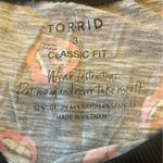 Torrid  Vintage Super Soft Slub Crew Neck Tee Rainbow Lips Print Womens 3X Photo 6