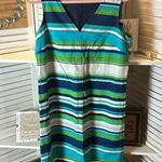 Talbots  Striped Sleeveless Dress Photo 0