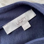 Loft Floral Embroidered Bell Sleeve Shift Dress Photo 6