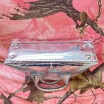 ZARA y2k silver shiny metallic club mini purse Photo 2