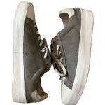 ALLSAINTS All Saint womens grey suede lace up sneakers size 7 women’s tennis casual shoes Photo 0