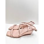 Caslon  Sandals Womens Size 7.5 Pink Leather Paola Wedges Photo 3