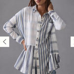 Anthropologie Pilcro  Button Down Flounce Shirt  Size XXS/XS Photo 0