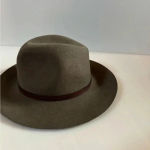Rag and Bone  FLOPPY BRIM FELTED WOOL FEDORA HAT BROWN WOMEN'S SIZE S $250 Photo 7