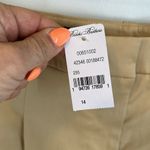 Brooks Brothers  High Waisted Cotton Shorts Tan Photo 6