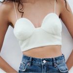 ZARA NWT  Pearl Crop Top Photo 6