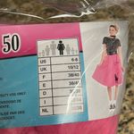 Women’s 50’s flair Halloween costume size med‎ Pink Photo 4
