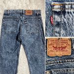 Levi's Vintage red tag 505 acid wash denim jeans Photo 5