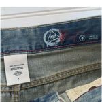 Gap Blue Pencil Mini Skirt Casual Photo 3