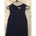 Vince Camuto  Women's Navy Blue Sleeveless Jumpsuit with Drawstring Waist‎ size 8 Photo 1