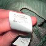 Aerie Green Oversized Terry-Cotton Pullover Pocket Sweater Photo 5