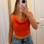 Urban Outfitters Orange Crop Top Photo 0
