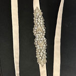 Wedding Gown Belt Silver Photo 0