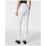Spanx  EveryWear Ankle Skinny Jeans Women's Size Medium Shapewear‎ White Stretch Photo 13