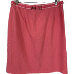 Sag Harbor  Women's Solid Pink Skirt Photo 0