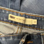 Levi's EUC Levi’s Mid Rise Skinny Dark Wash Jeans size 10 Photo 3