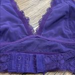 Intimately Free People Purple Lace Halter Bralette Photo 4