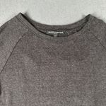 Brandy Melville Womens One Size Gray Long Sleeve Crew Neck Pullover Sweater Photo 3